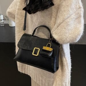 Sac pour femme à double compartiment zippé