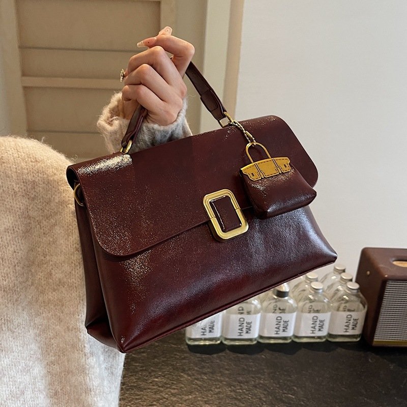 Sac pour femme à double compartiment zippé – Image 3