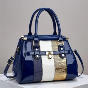 Sac à bandoulière grande capacité effet lézard