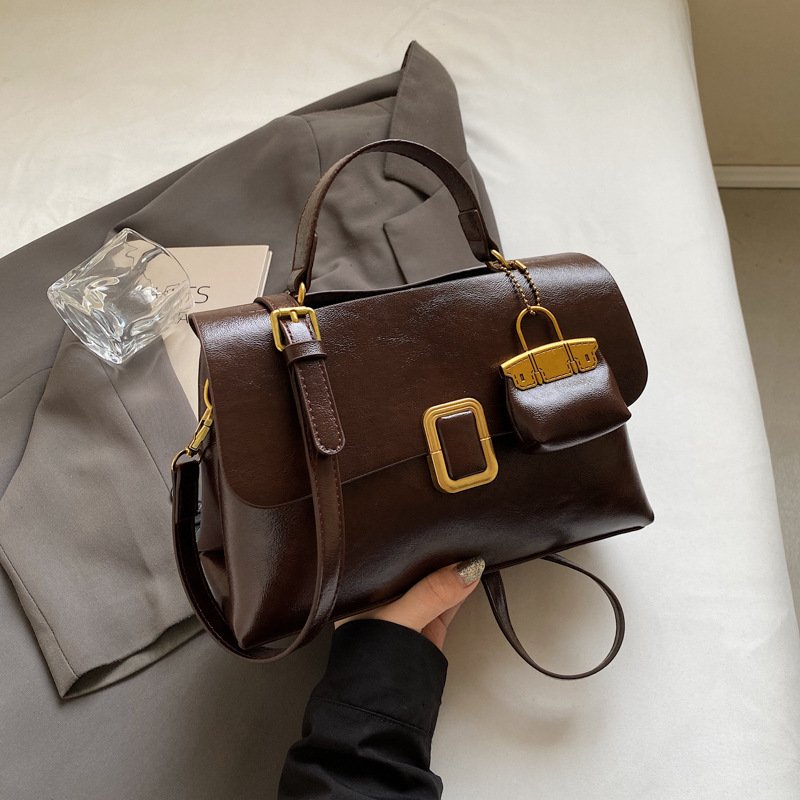 Sac pour femme à double compartiment zippé – Image 2