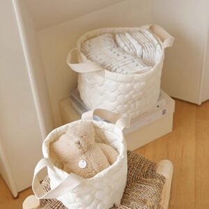 Square Storage Basket Quilted Love Finishing Storage Box