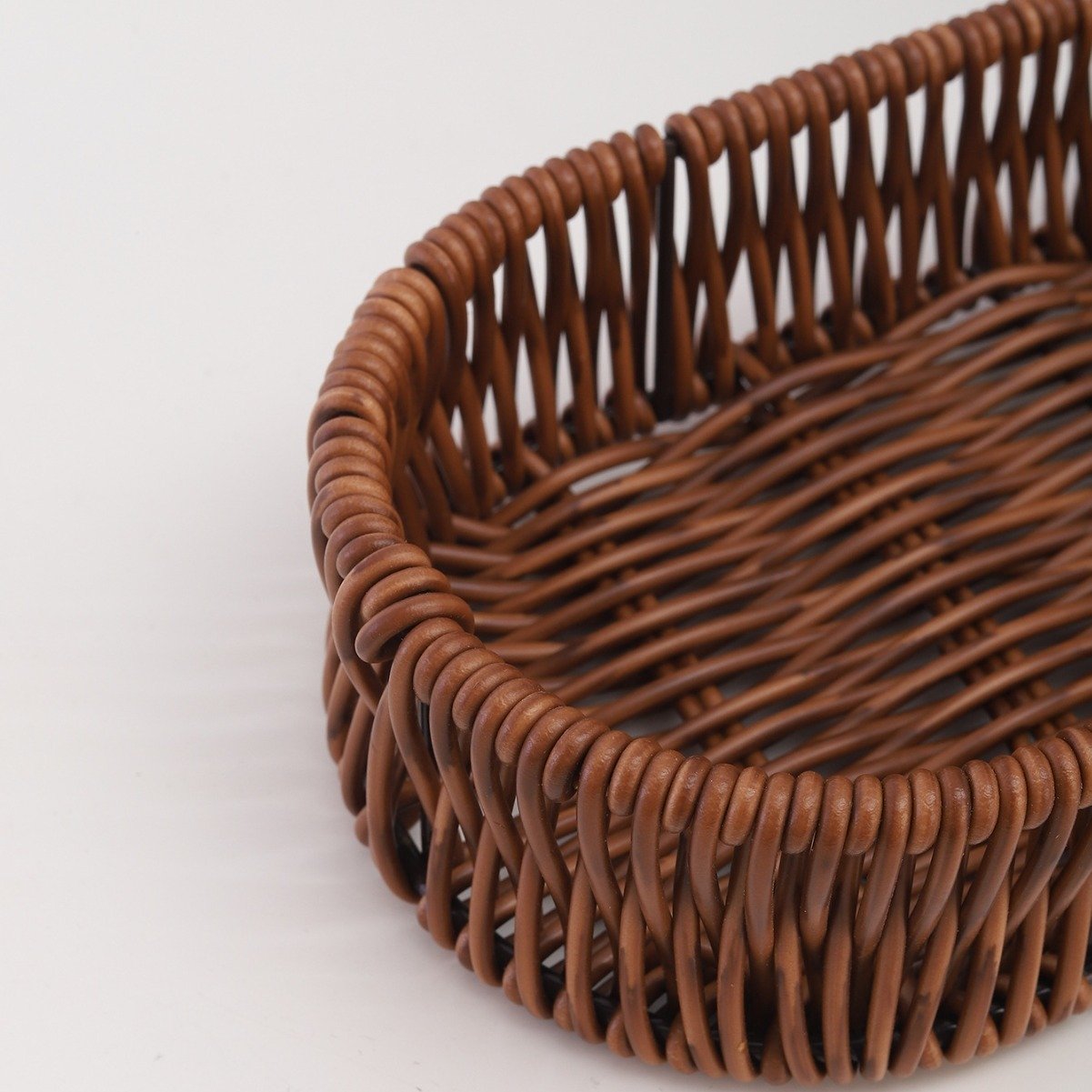 Rattan Iron Rack Storage Tableware Knife And Fork Basket Simple And Elegant – Image 2