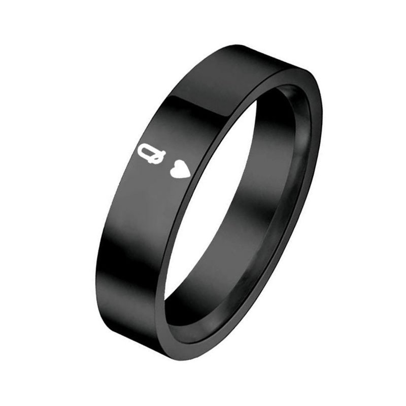 KQ Couples Fashionable King And Queen Rings – Image 5