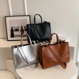 Retro Tote Trendy College Student Commuter Handbag