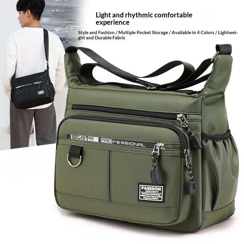 Mens Crossbody Bag Business Travel Shoulder Bag