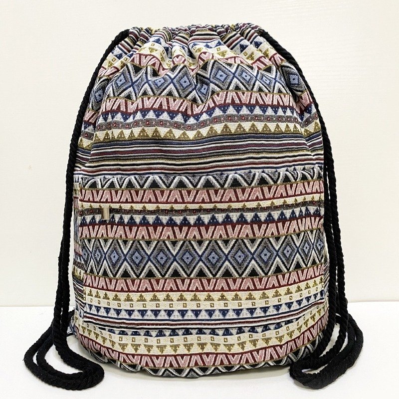 Original Simplicity Lightweight Light Ethnic Literary Style Backpack – Image 3