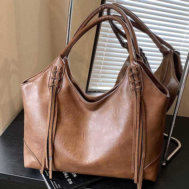 Idle Style Tote Bag Women's Large Capacity Niche Shoulder