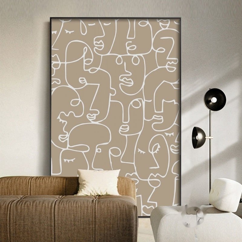 Living Room Sofa Background Wall Decorative Painting Mural – Image 3