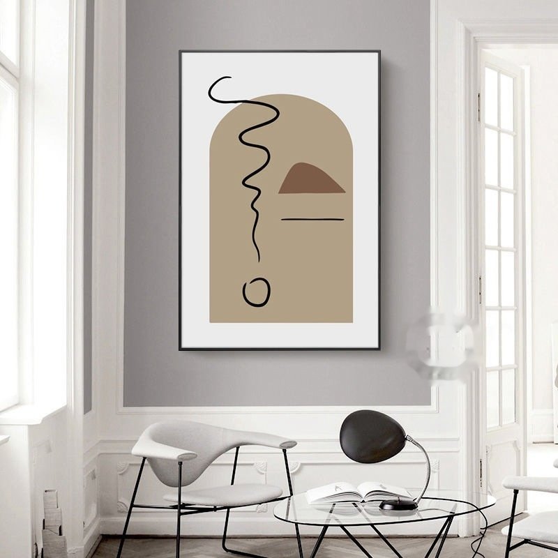 Living Room Sofa Background Wall Decorative Painting Mural – Image 2
