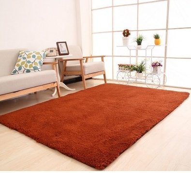 Living Room Rug Area Solid Carpet Fluffy Soft Home Decor White Plush Carpet Bedroom Carpet Kitchen Floor Mats White Rug Tapete – Image 3