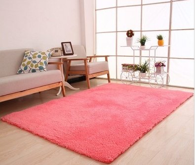 Living Room Rug Area Solid Carpet Fluffy Soft Home Decor White Plush Carpet Bedroom Carpet Kitchen Floor Mats White Rug Tapete – Image 7