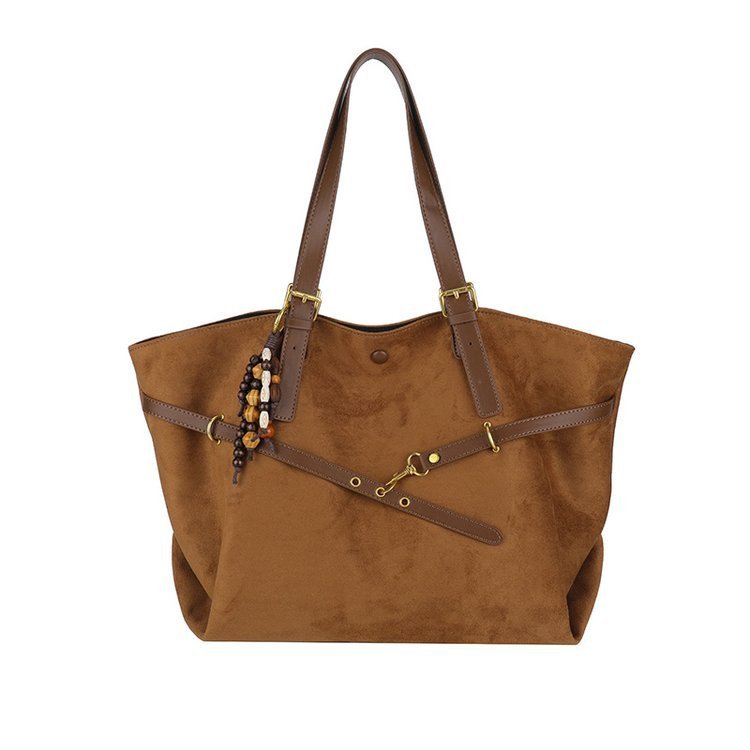 New Retro Fashion Large Capacity Shoulder Bag Women – Image 10