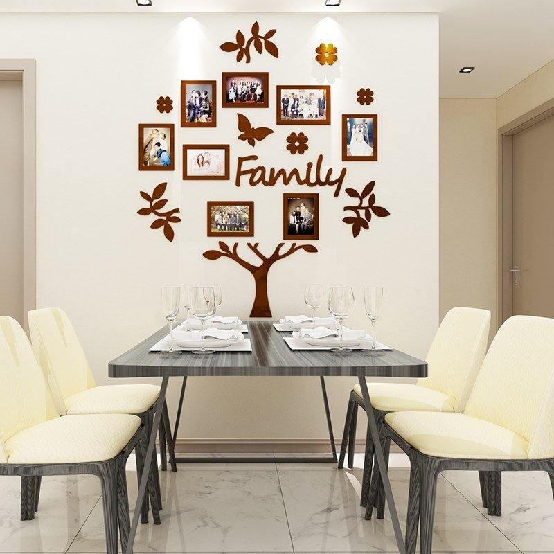 Photo frame tree 3d wall sticker – Image 3