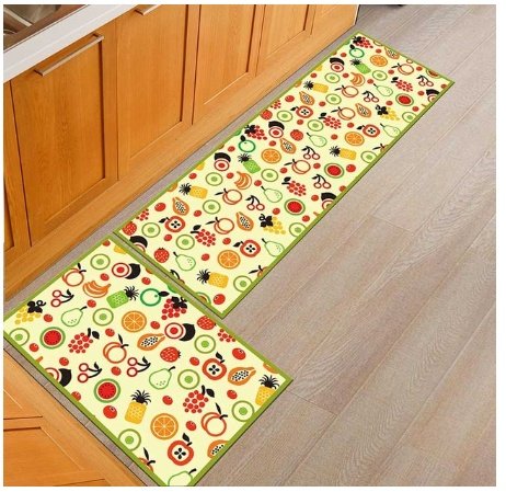 Floor mats, non-slip, oil-proof, household machine washable door mats, bathroom, bathroom, bedside rugs – Image 8