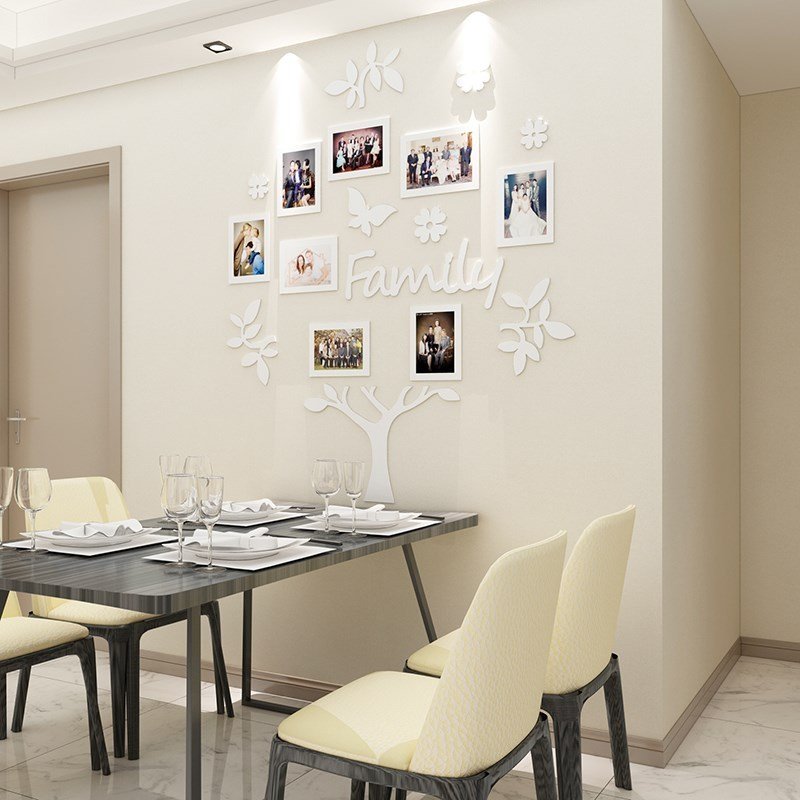 Photo frame tree 3d wall sticker – Image 4