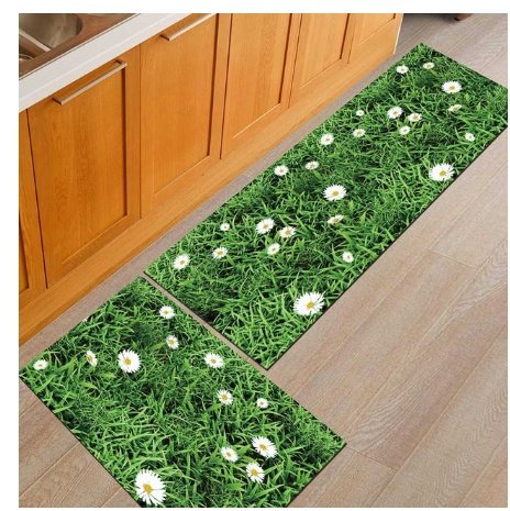 Floor mats, non-slip, oil-proof, household machine washable door mats, bathroom, bathroom, bedside rugs – Image 7