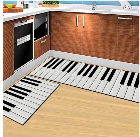 Floor mats, non-slip, oil-proof, household machine washable door mats, bathroom, bathroom, bedside rugs – Image 2