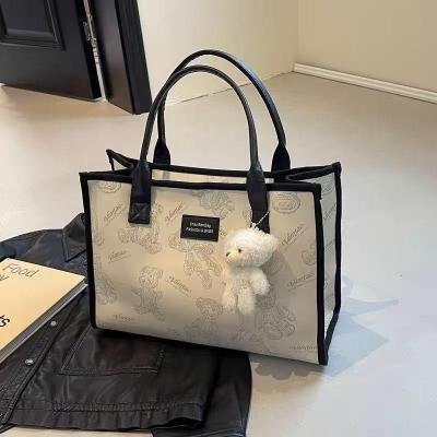 Women's Large Capacity Portable Printed Tote – Image 8