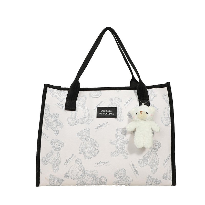 Women's Large Capacity Portable Printed Tote – Image 5