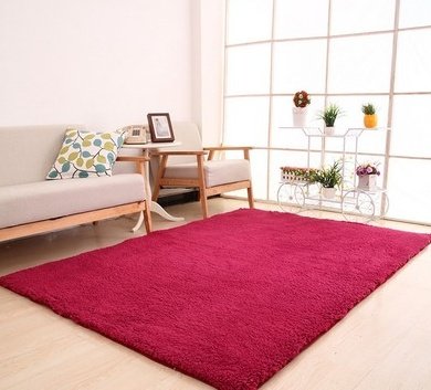 Living Room Rug Area Solid Carpet Fluffy Soft Home Decor White Plush Carpet Bedroom Carpet Kitchen Floor Mats White Rug Tapete – Image 9
