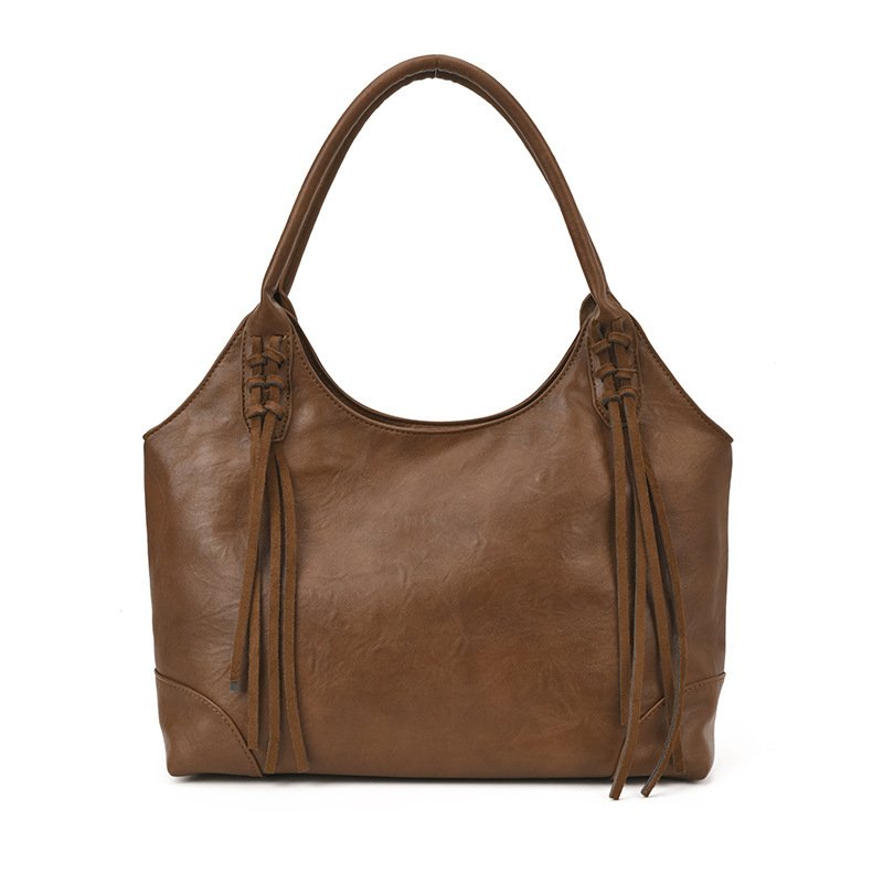 Idle Style Tote Bag Women's Large Capacity Niche Shoulder – Image 5