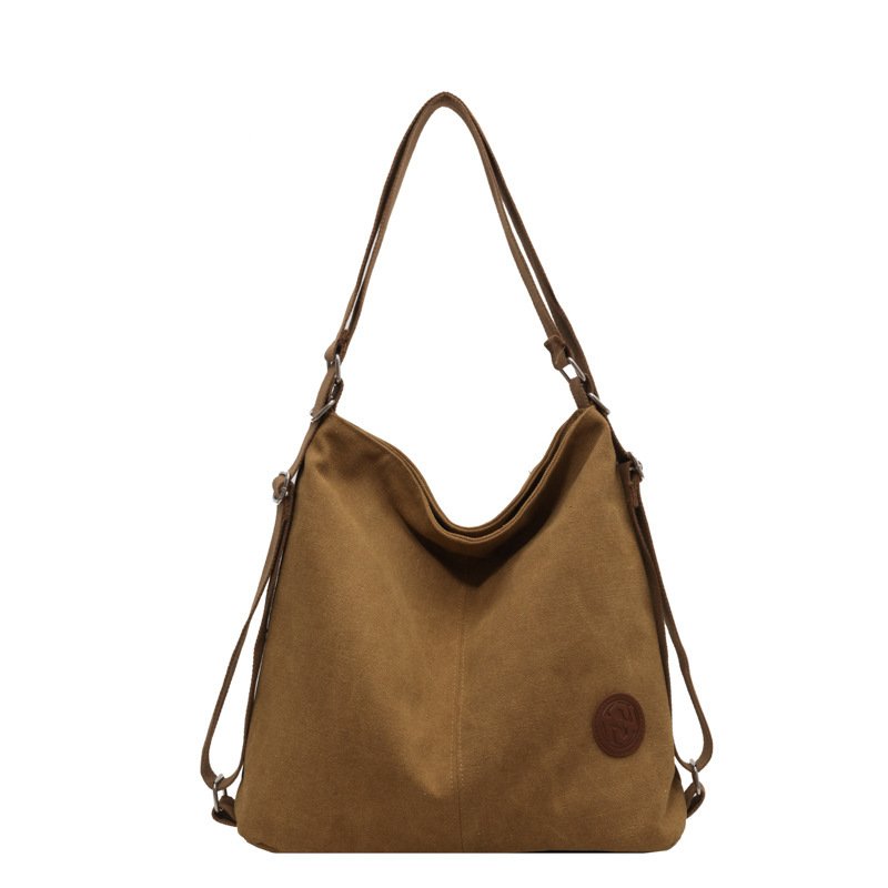 Women's Large-capacity Canvas Shoulder Bag – Image 7
