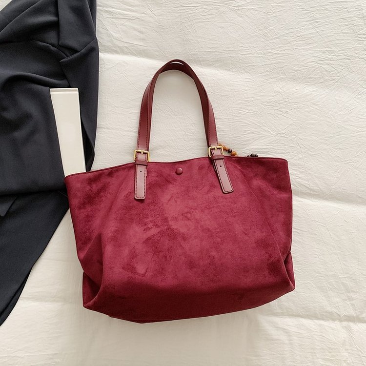 New Retro Fashion Large Capacity Shoulder Bag Women – Image 6