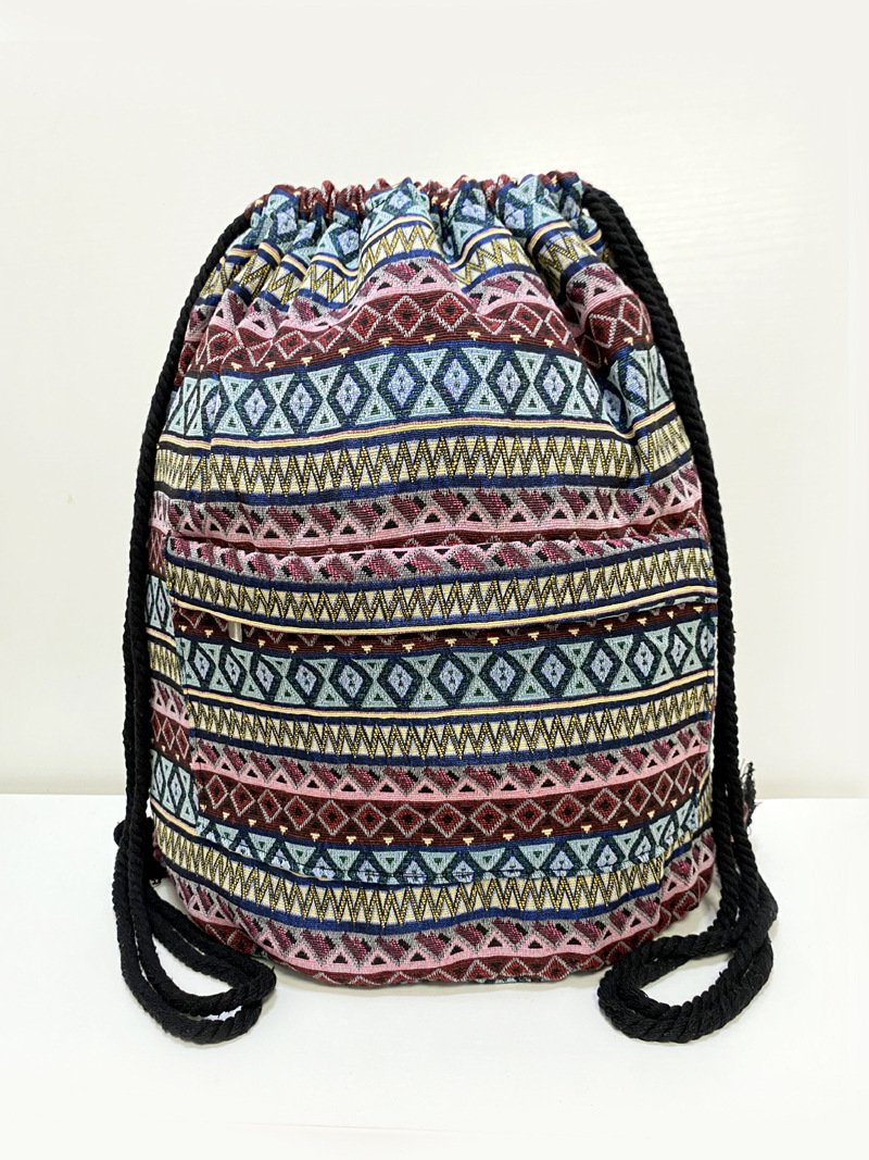 Original Simplicity Lightweight Light Ethnic Literary Style Backpack – Image 9