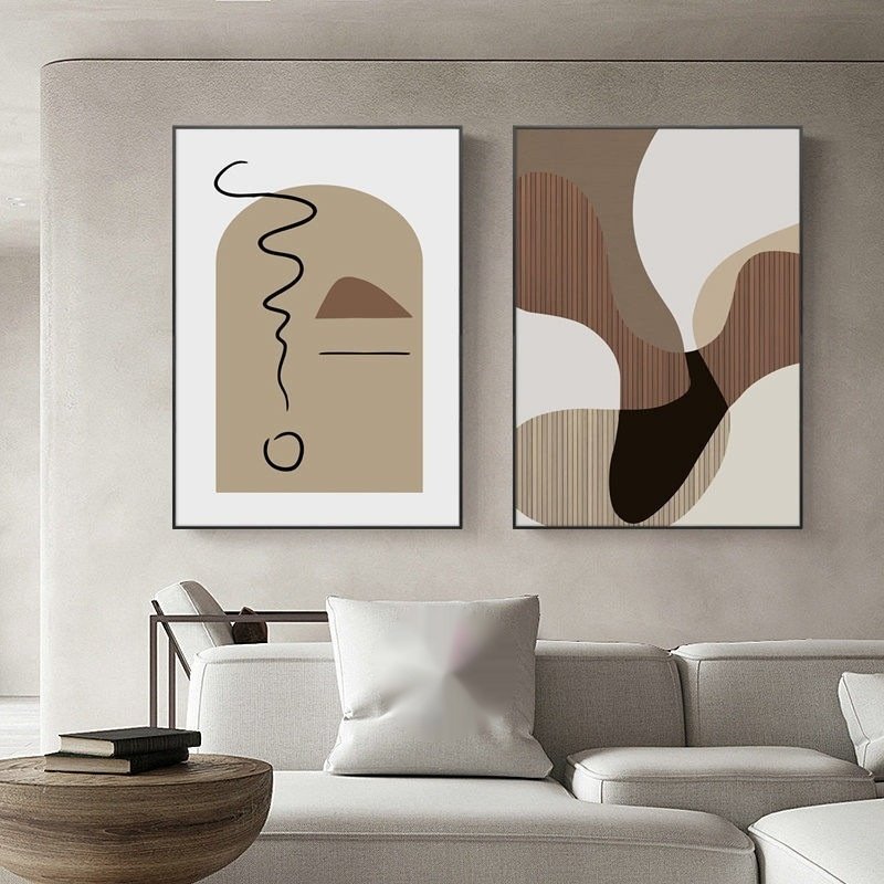 Living Room Sofa Background Wall Decorative Painting Mural – Image 4