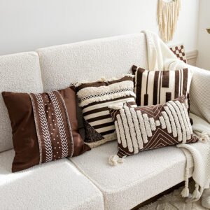 Moroccan Exotic Ethnic Handmade Throw Pillow Cover