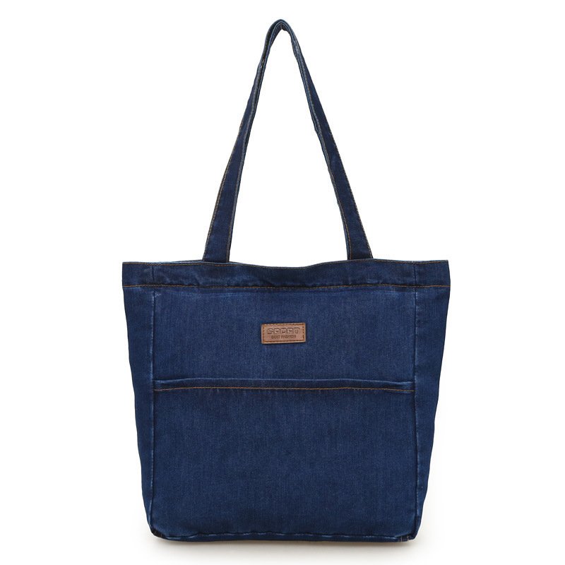 Denim BagNew Style Simple And FashionablKoreanstyle Fresh And Clean – Image 5