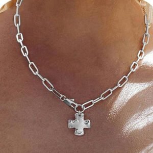 Cross-border European And American Fashion Personalized Hammered Texture