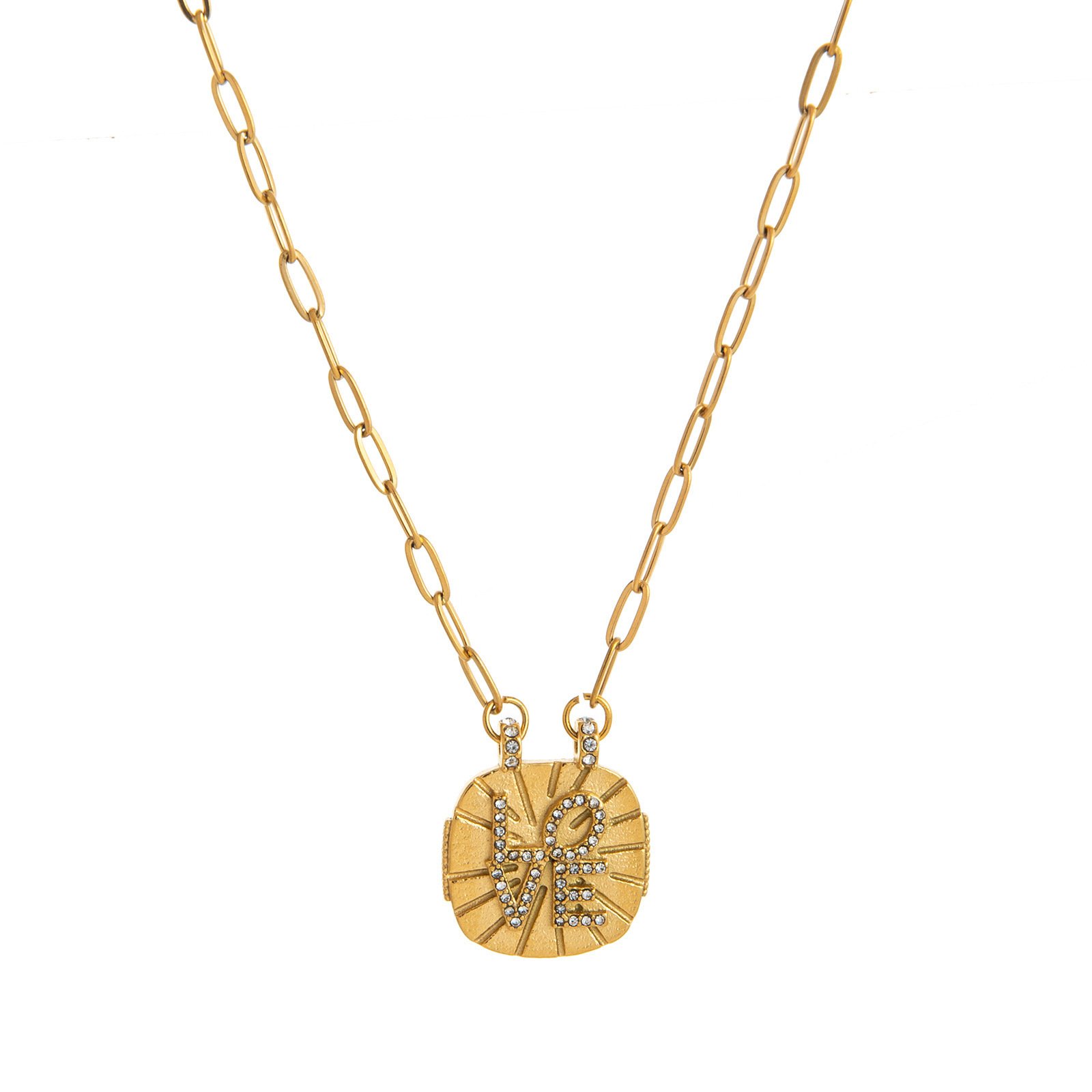 Diamond-studded Womens Versatile Necklace – Image 6
