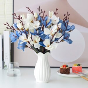 Gladiolus Artificial Bouquet Magnolia Home Decorative Fake Flower
