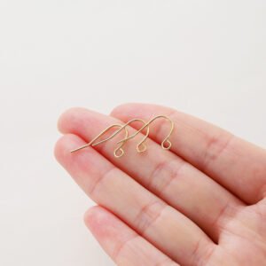 Electroplated Handmade Open-ended DIY Earring Accessories