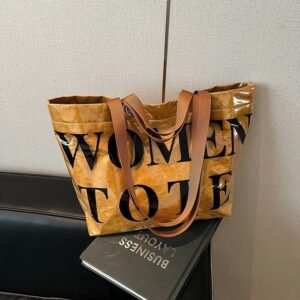 Letter Large-Capacity Commuter Bag