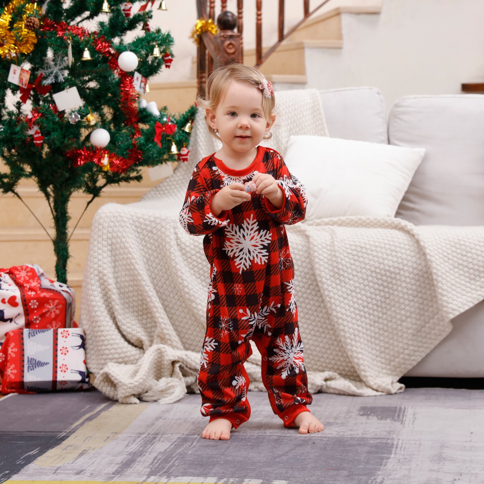 Christmas Parent-child Pajamas Suit Printed Homewear – Image 9