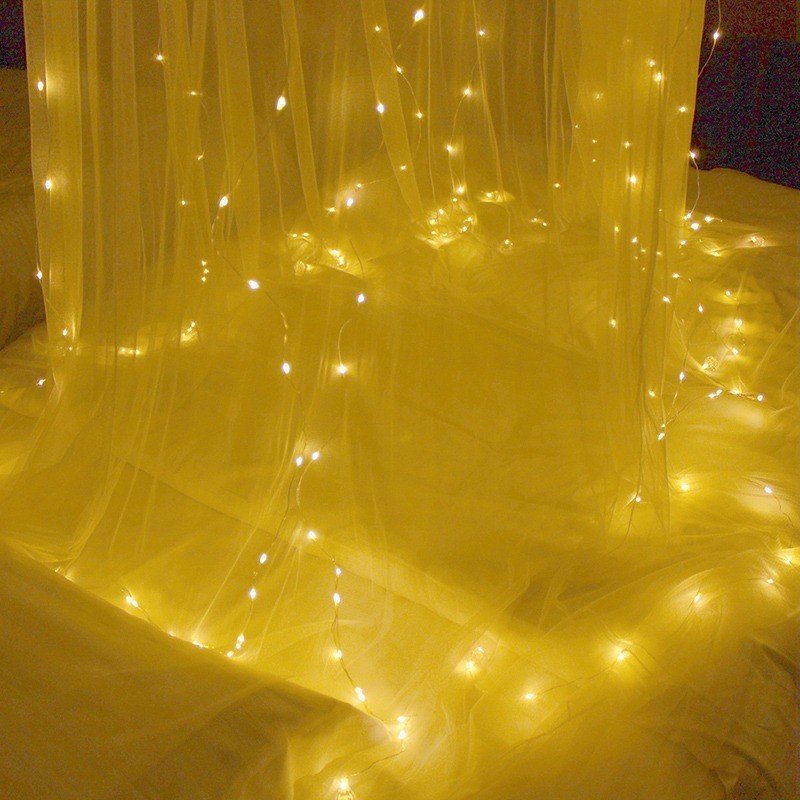Christmas LED Curtain Lights – Image 4