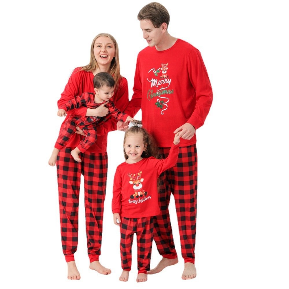Family Suit Long Sleeve Christmas Pajamas – Image 5