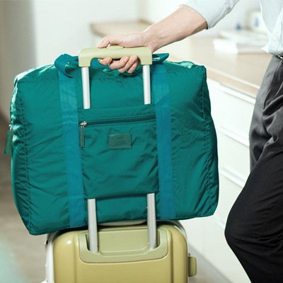Folding Travel Buggy Bag Unisex Jacquard Bag Clothes Bag – Image 6