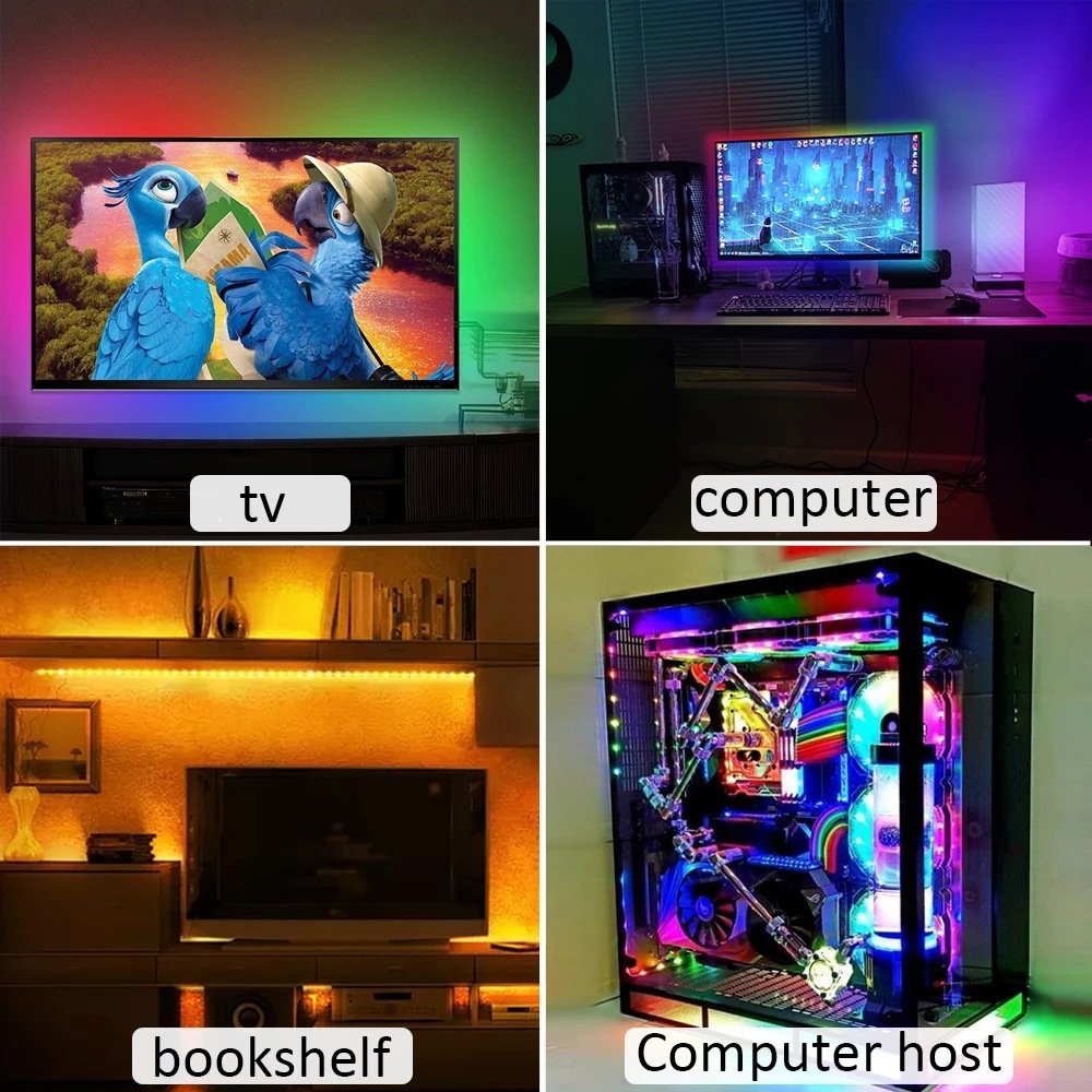 Led Lights With Usb Tv Background Lighting – Image 4