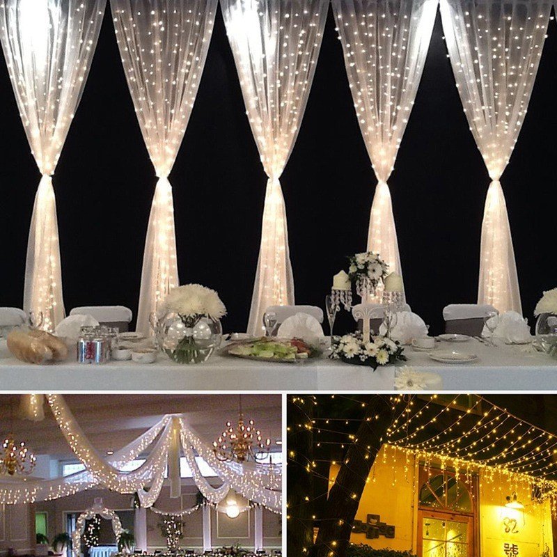 Christmas LED Curtain Lights – Image 3