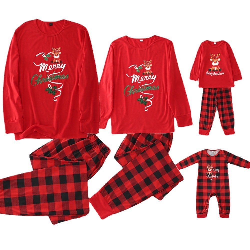 Family Suit Long Sleeve Christmas Pajamas – Image 4