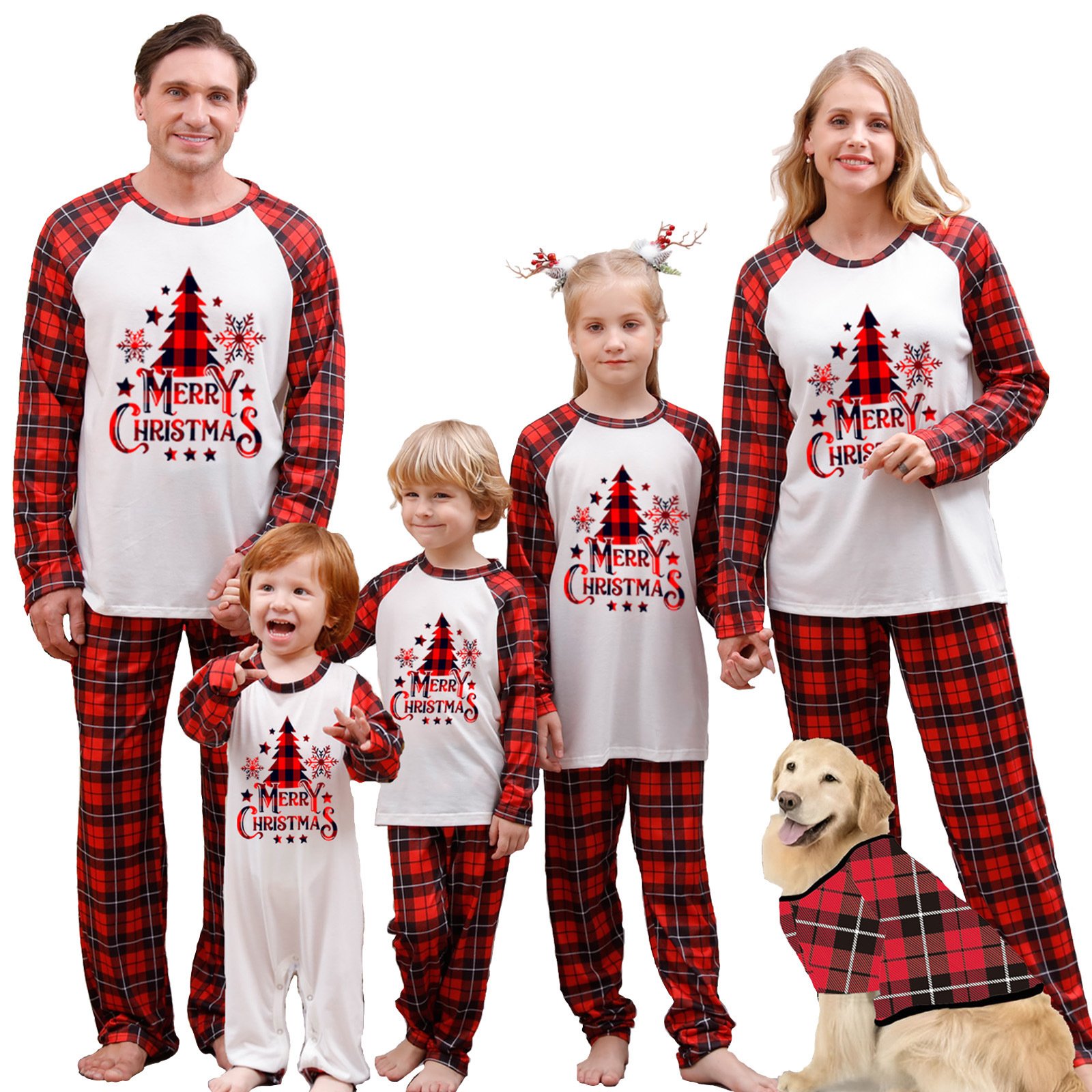 Christmas Parent-child Pajamas Suit Printed Homewear – Image 2