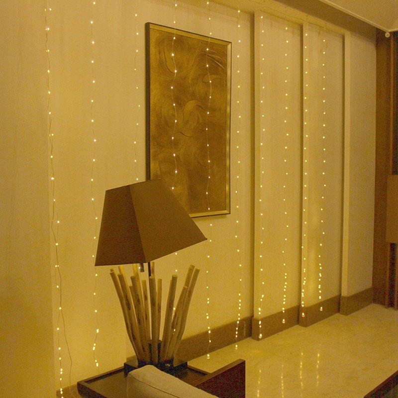 Christmas LED Curtain Lights – Image 2