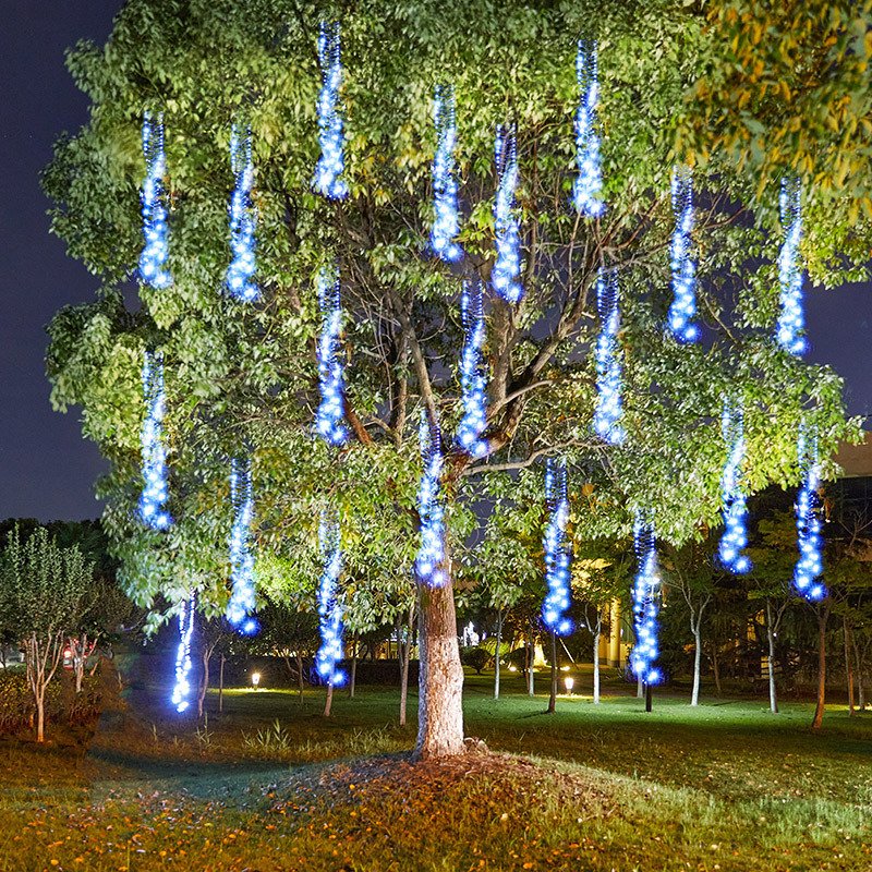 LED Firecrackers Meteor Light Courtyard Tree Hanging Light – Image 4