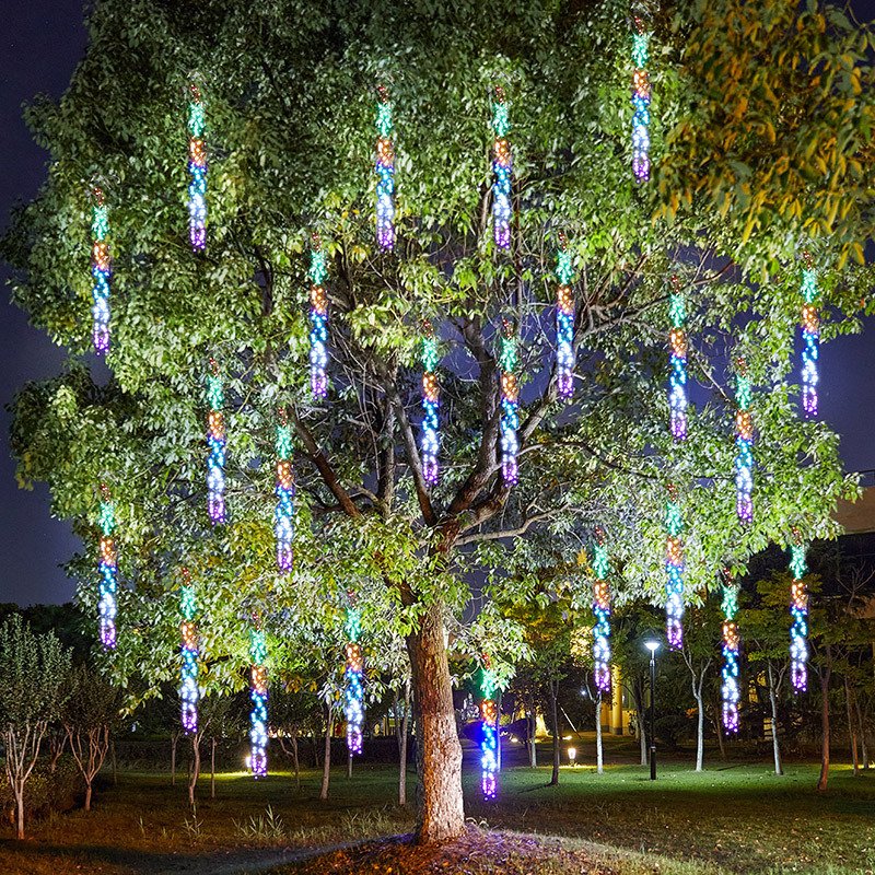 LED Firecrackers Meteor Light Courtyard Tree Hanging Light