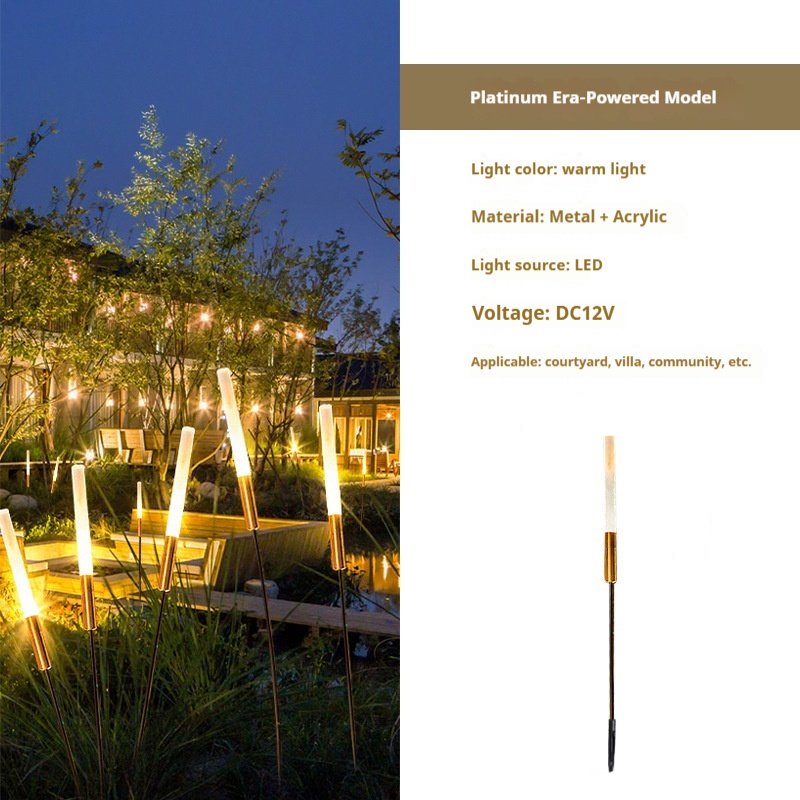 Solar Outdoor LED Plug Lawn Lamp – Image 6